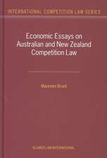 Economic Essays on Australian and New Zealand Competition Law