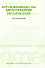 Environmental Negotiator Handbook