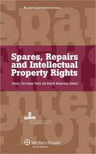 Spares, Repairs and Intellectual Property Rights: IEEM International Intellectual Property Programmes