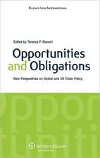 Opportunities and Obligations: New Perspectives on Global and Us Trade Policy