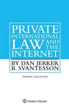 Private International Law and the Internet