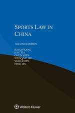 SPORTS LAW IN CHINA 2/E