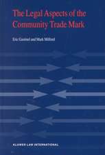 The Legal Aspects of Community Trade Mark