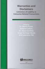 Warranties and Disclaimers: Limitations of Liability in Consumer-Related Transactions