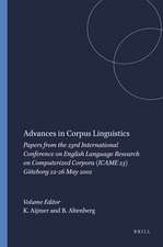 Advances in Corpus Linguistics