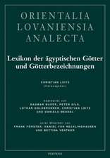 Lexikon Der Agyptischen Gotter Und Gotterbezeichnungen: Band I