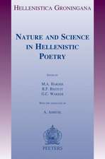 Nature and Science in Hellenistic Poetry