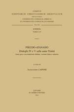 Pseudo-Atanasio. Dialoghi IV E V Sulla Santa Trinita (Testo Greco Con Traduzione Italiana, Versione Latina E Armena)