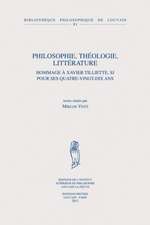 Philosophie, Theologie, Litterature: Hommage a Xavier Tilliette, Sj Pour Ses Quatre-Vingt-Dix ANS