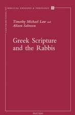 Greek Scripture and the Rabbis