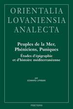 Peuples de La Mer, Pheniciens, Puniques: Etudes D'Epigraphie Et D'Histoire Mediterraneenne