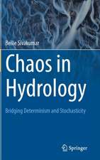 Chaos in Hydrology: Bridging Determinism and Stochasticity