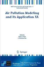 Air Pollution Modeling and its Application XX