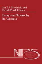 Essays on Philosophy in Australia