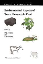 Environmental Aspects of Trace Elements in Coal