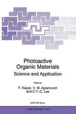 Photoactive Organic Materials: Science and Applications