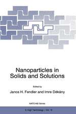 Nanoparticles in Solids and Solutions