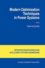 Modern Optimisation Techniques in Power Systems