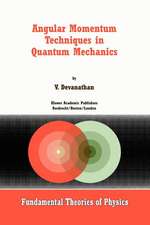 Angular Momentum Techniques in Quantum Mechanics