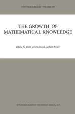 The Growth of Mathematical Knowledge