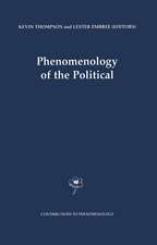 Phenomenology of the Political