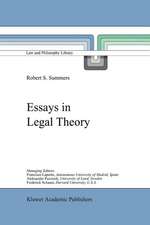 Essays in Legal Theory