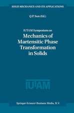 IUTAM Symposium on Mechanics of Martensitic Phase Transformation in Solids