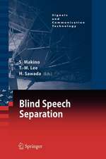 Blind Speech Separation