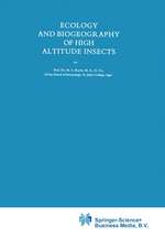 Ecology and Biogeography of High Altitude Insects