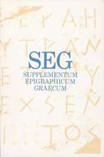 Supplementum Epigraphicum Graecum, Volume XLII (1992)