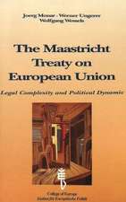 The Maastricht Treaty on European Union