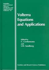 Volterra Equations and Applications