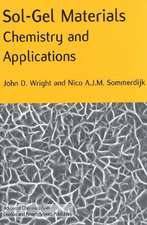 Sol-Gel Materials: Chemistry and Applications