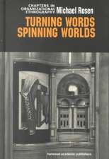 Turning Words, Spinning Worlds: Chapter in Organizational Ethnography