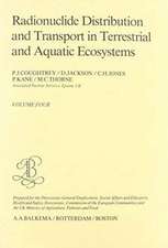 Radionuclide distribution and transport in terrestrial and aquatic ecosystems. Volume 4