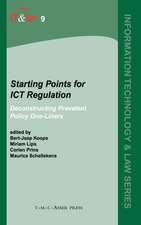 Starting Points for ICT Regulation