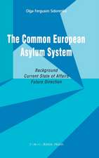 The Common European Asylum System: Background, Current State of Affairs, Future Direction