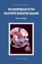 The Jurisprudence of the FIFA Dispute Resolution Chamber