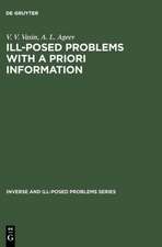 Ill-Posed Problems with A Priori Information