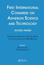 First International Congress on Adhesion Science and Technology---invited papers