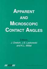 Apparent and Microscopic Contact Angles