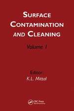 Surface Contamination and Cleaning: Volume 1