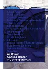 We Roma: A Critical Reader in Contemporary Art