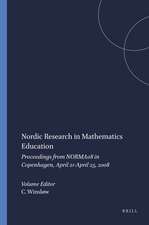 Nordic Research in Mathematics Education: Proceedings from NORMA08 in Copenhagen, April 21-April 25, 2008