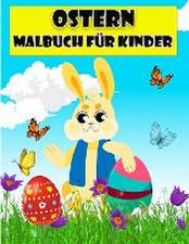 D, S: Frohe Ostern Malbuch für Kinder