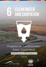 Progress on Transboundary Water Cooperation 2018