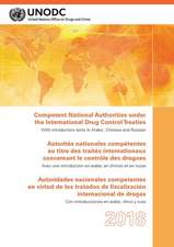 Competent National Authorities Under the International Drug Control Treaties 2018