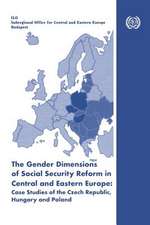 The Gender Dimensions of Social Security Reform in Central and Eastern Europe: Case Studies of the Czech Republic, Hungary and Poland