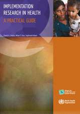 Implementation Research in Health: A Practical Guide