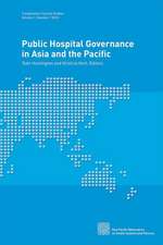 Public Hospital Governance in Asia and the Pacific